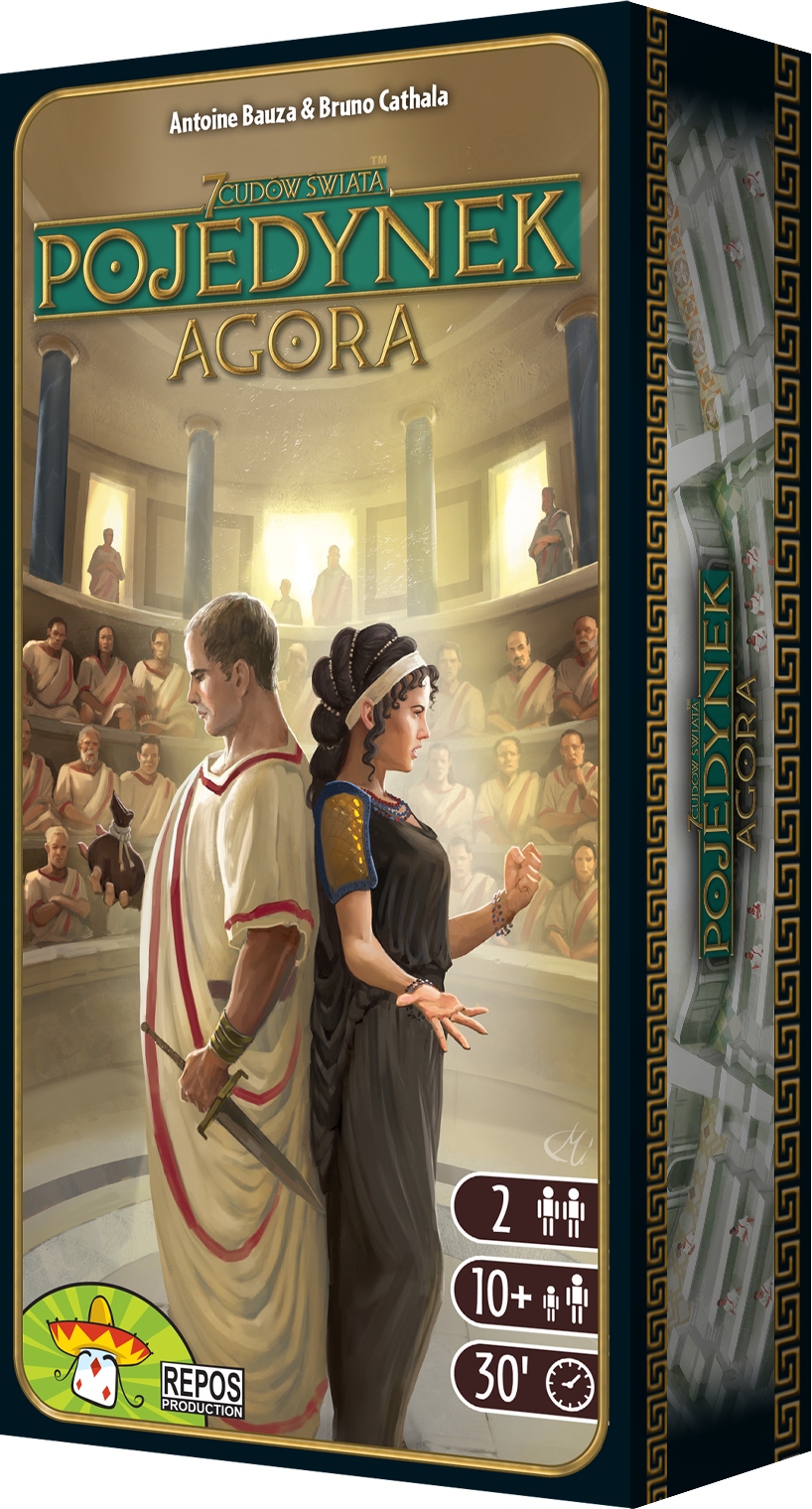 7 Wonders Duel - Spoločenská hra Agora (poľská edícia) Rebel